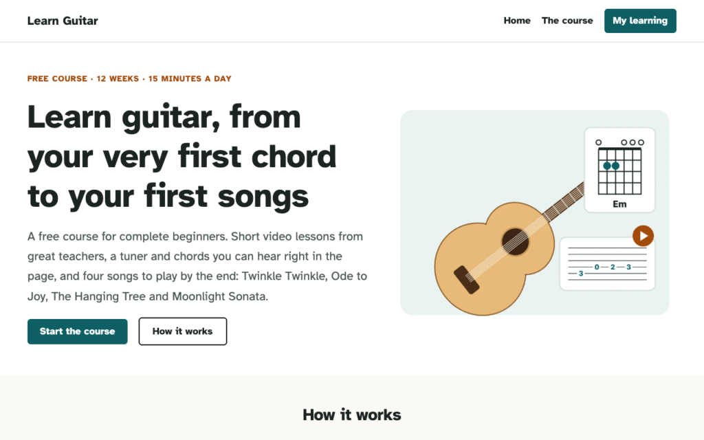 The same page in the High contrast style